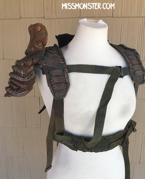 WASTELAND NEOPRENE CROW SKULL ARMOR