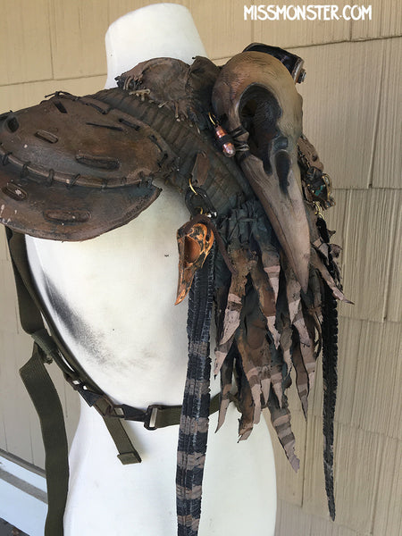 WASTELAND NEOPRENE CROW SKULL ARMOR