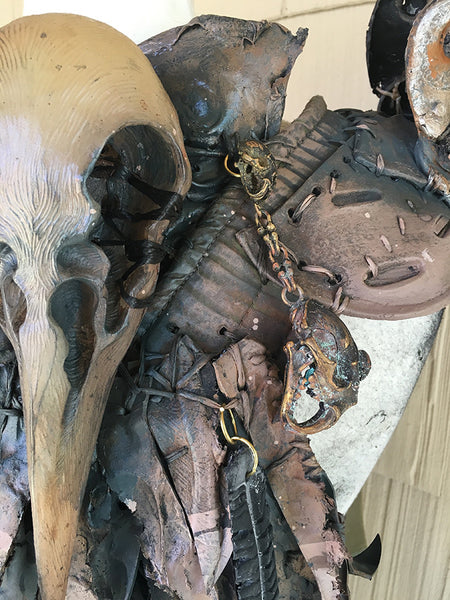 WASTELAND NEOPRENE CROW SKULL ARMOR