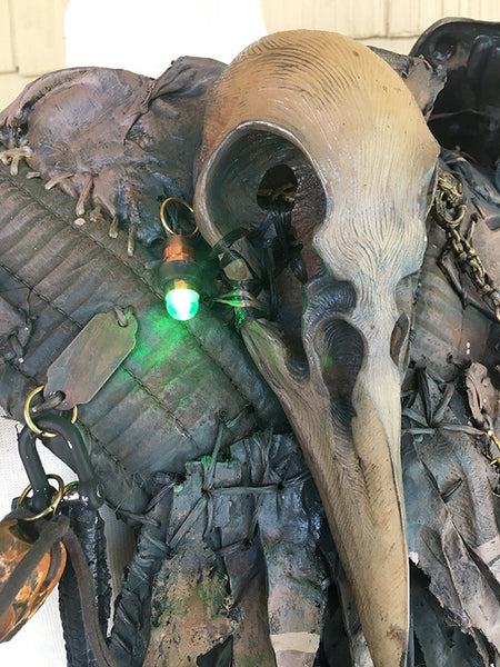 WASTELAND NEOPRENE CROW SKULL ARMOR