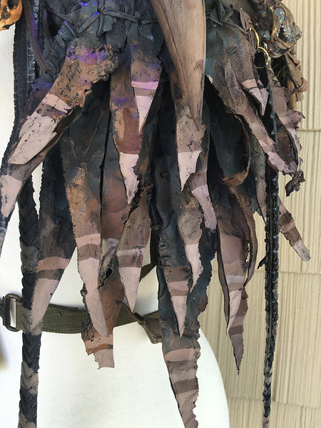 WASTELAND NEOPRENE CROW SKULL ARMOR