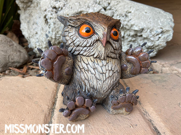 FAT BOTTOMED BABY OWLBEAR- PAINTED FIGURE