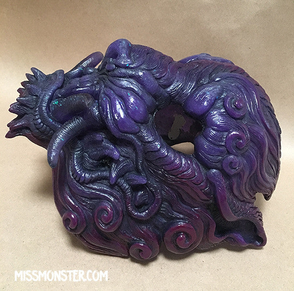 SENTINEL MASK - GLOW IN THE DARK- DEEP OPAL