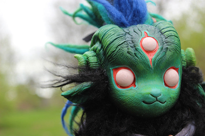 PETRICHOR THE LITTLE DEMON- OOAK HANDMADE ART DOLL – missmonster