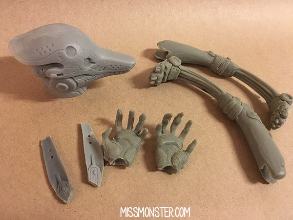 ANUBOT 1/6 CUSTOM FIGURE BLANK KIT