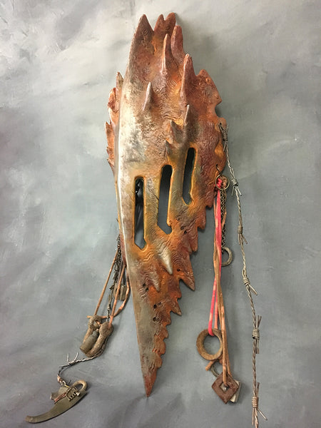 RUSTED WASTELAND CORVUS WALL SCONCE