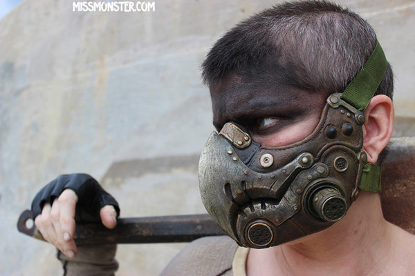 WASTELAND HARPY MASK- READY TO WEAR