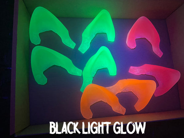ROBOT KITTY EAR BLANKS- UV GLOW