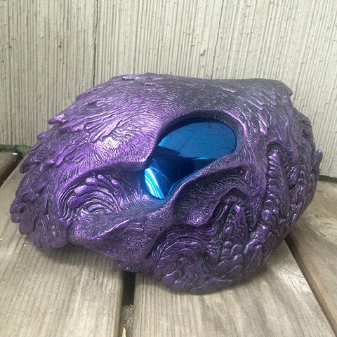 HATE WRAITH MASK- PURPLE WITH BLUE LENSES