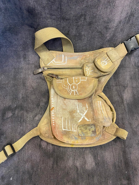 WASTELAND CANVAS HIP BAG