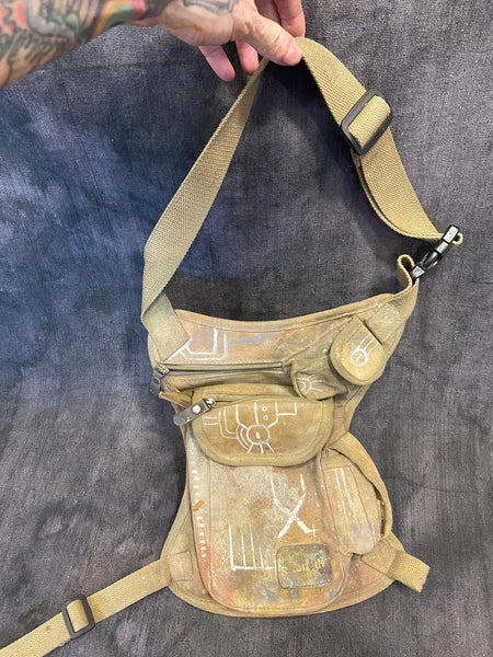 WASTELAND CANVAS HIP BAG