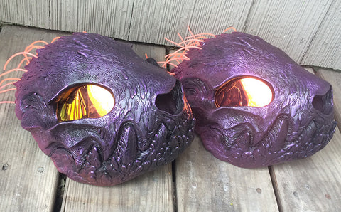 HATE WRAITH- PURPLE WITH LENSES AND GLOW SPINES