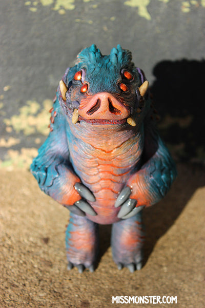 HAWGMAW- BLANK ART TOY FIGURE- PAINTED, ONE OF A KIND