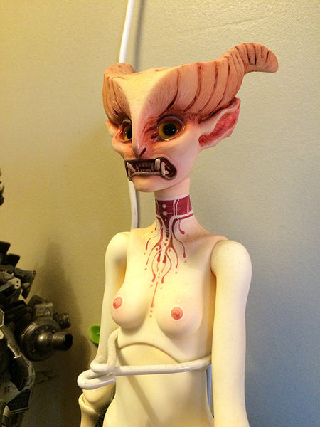 BJD HARPY HEAD CAST
