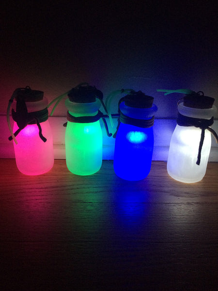 GLOW IN THE DARK LED LIGHT JAR