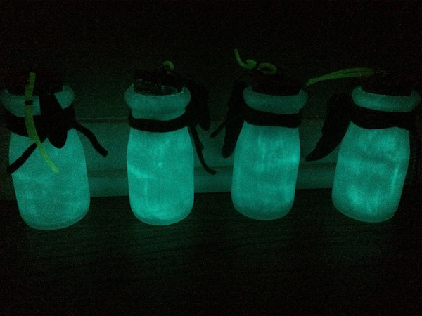 GLOW IN THE DARK LED LIGHT JAR
