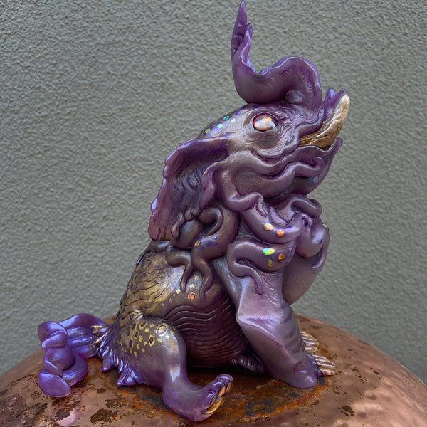 BAKU PAINTED FIGURE- LIGHT PURPLE TRANSLUCENT