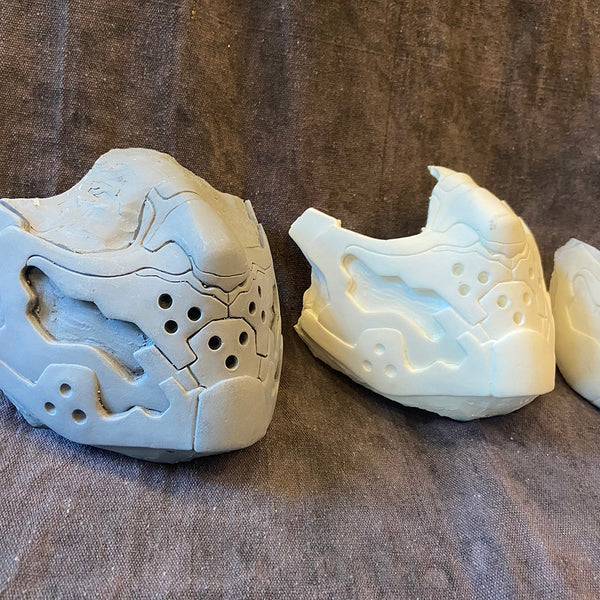 !!!MISCAST!!! CYBER KITTY MASK BLANK