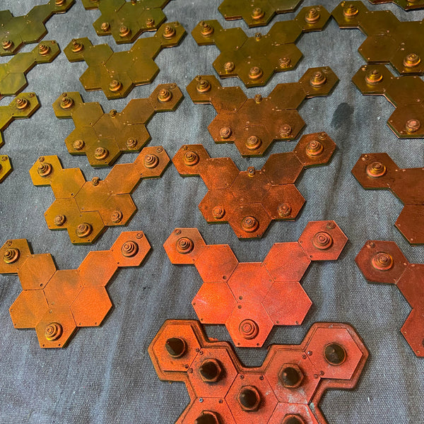 COLOR SHIFT FLEXIBLE ARMOR PANEL