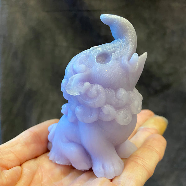 BABY BAKU BLANK CAST FIGURE- PURPLES