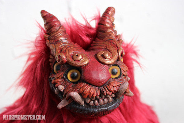AHENOBARBUS THE MUSTACHE MONSTER- OAAK DOLL