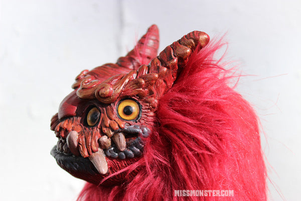 AHENOBARBUS THE MUSTACHE MONSTER- OAAK DOLL