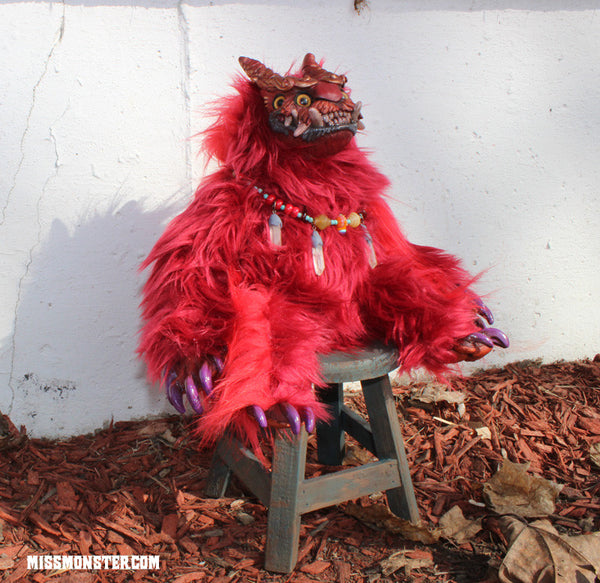 AHENOBARBUS THE MUSTACHE MONSTER- OAAK DOLL