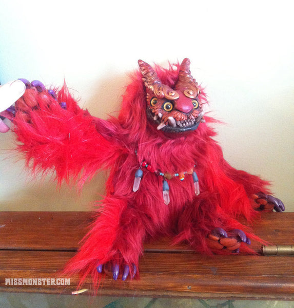 AHENOBARBUS THE MUSTACHE MONSTER- OAAK DOLL