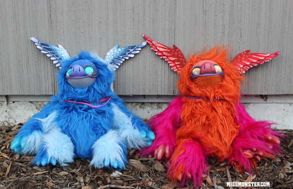 ALFAR THE PORKBAT - OOAK DOLL