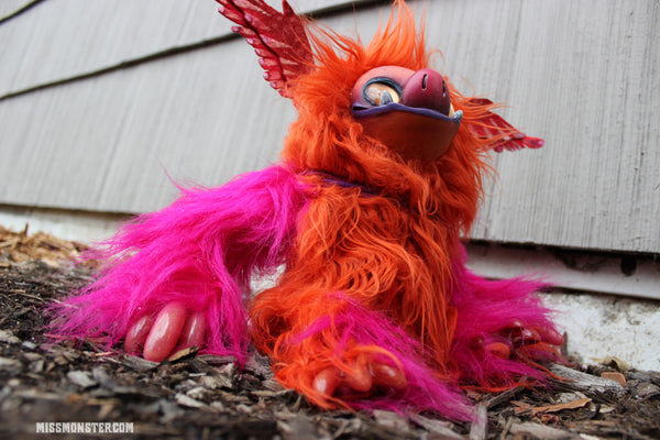 ALFAR THE PORKBAT - OOAK DOLL