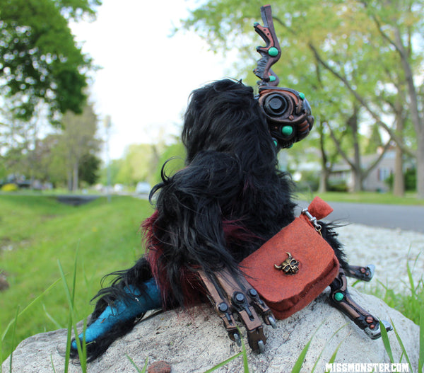 ALUX THE CRITTERBORG- OOAK DOLL