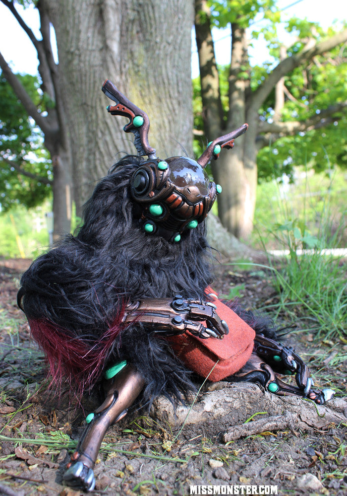 ALUX THE CRITTERBORG- OOAK DOLL