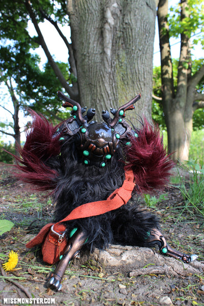 ALUX THE CRITTERBORG- OOAK DOLL