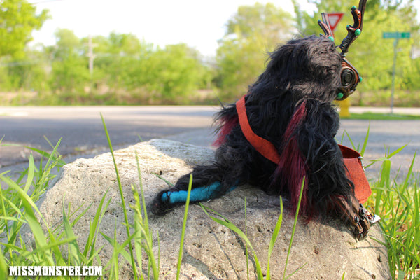 ALUX THE CRITTERBORG- OOAK DOLL