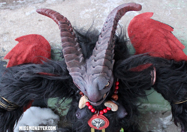 BAPHOMET- ORIGINAL ART DOLL