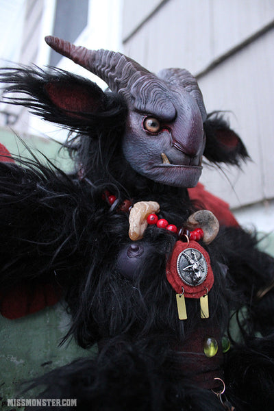 BAPHOMET- ORIGINAL ART DOLL