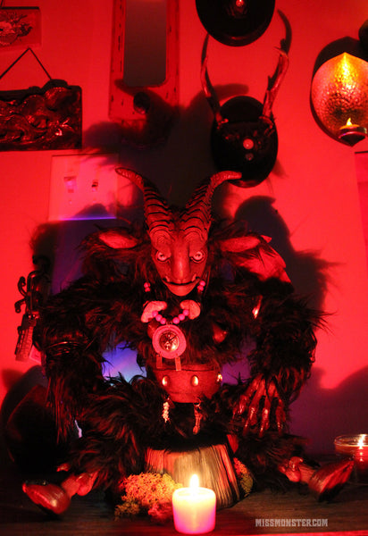 BAPHOMET- ORIGINAL ART DOLL