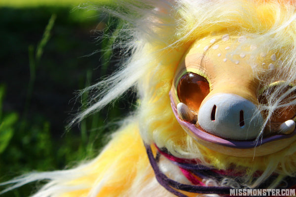 BARDA THE PORKBAT- OOAK DOLL