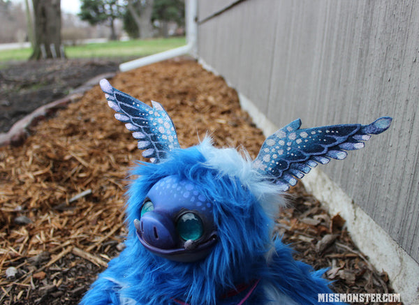 BARDOLF THE PORKBAT - OOAK DOLL