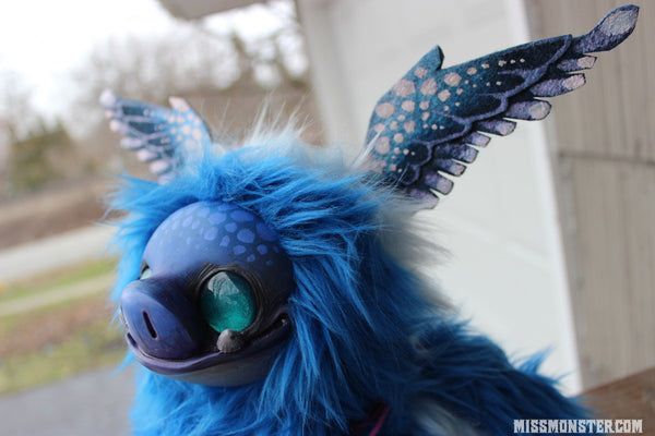 BARDOLF THE PORKBAT - OOAK DOLL