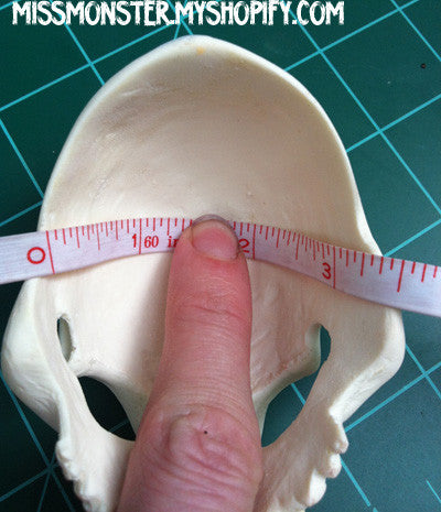 BJD SABERTOOTH SKULL MASK- BONE OR GOLD RED