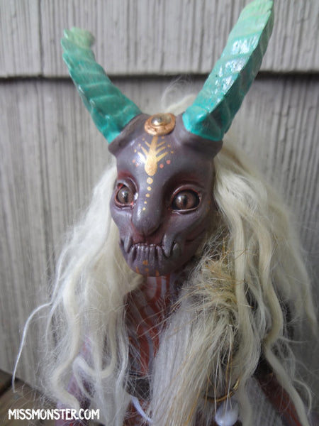 ARTIST CAST EUSAPIA- BALL JOINTED DEMON DOLL