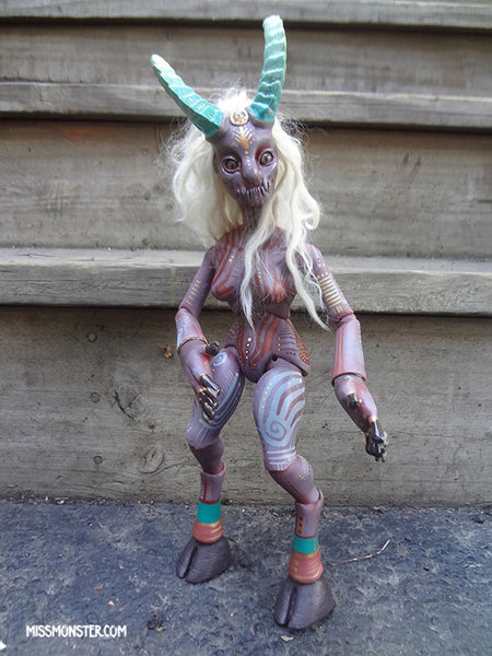 ARTIST CAST EUSAPIA- BALL JOINTED DEMON DOLL