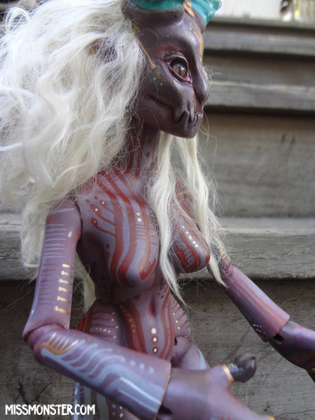 ARTIST CAST EUSAPIA- BALL JOINTED DEMON DOLL