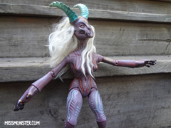 ARTIST CAST EUSAPIA- BALL JOINTED DEMON DOLL