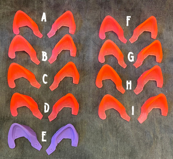 ROBOT KITTY EAR BLANKS- UV GLOW