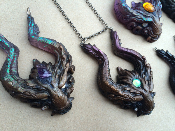 "OLD GUARD" PENDANT- METALLICS