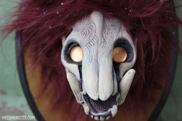 ANTLER SKULL TROPHY HEADS