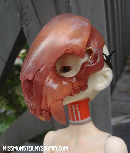 BJD SABERTOOTH SKULL MASK- DIY