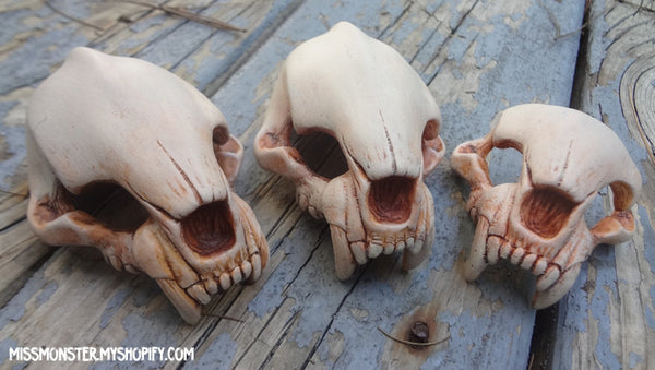 BJD SABERTOOTH SKULL MASK- DIY